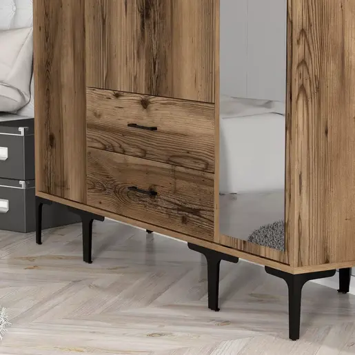 845HCT5497 Плакар Kumsal STR - Walnut