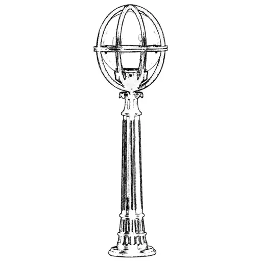 685AVN1111 Подна светилка за градина BSU-68080-BSY-M4-B