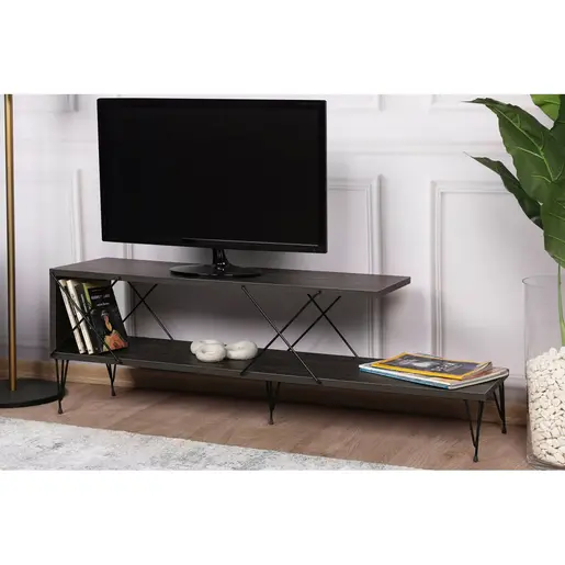 854KLN3056 Тв комода Street - Dark Brown