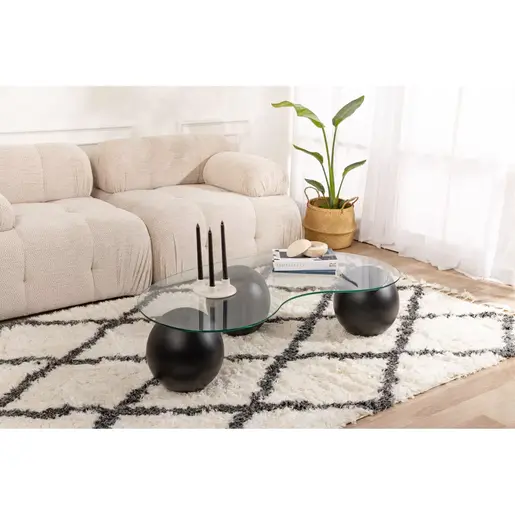 262ARD1108 Клуб маса Sphere - Black