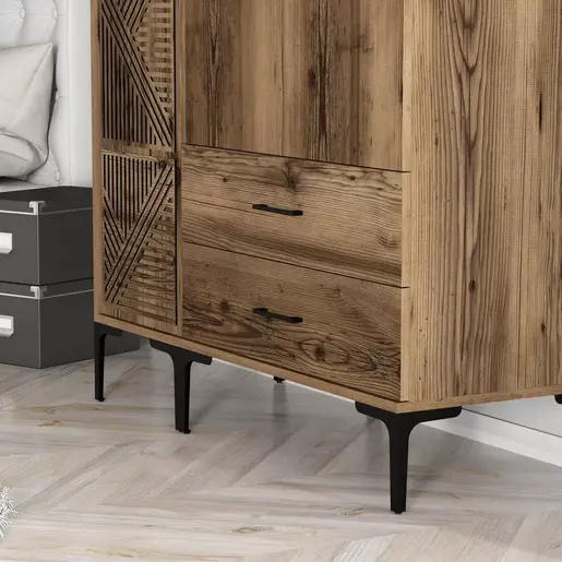 845HCT5452 Плакар Kumsal PT - Walnut