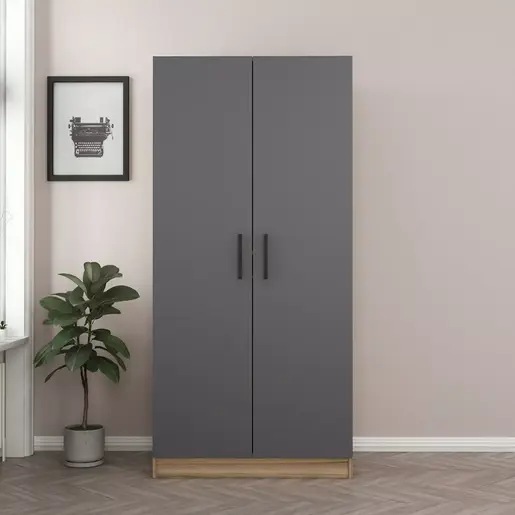 506MNR2174 Плакар Kale Anthracite Oak - 190