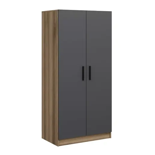 506MNR2174 Плакар Kale Anthracite Oak - 190