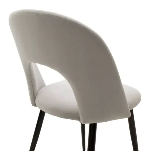 101-000002 Столицa Jonah velvet grey-black legs