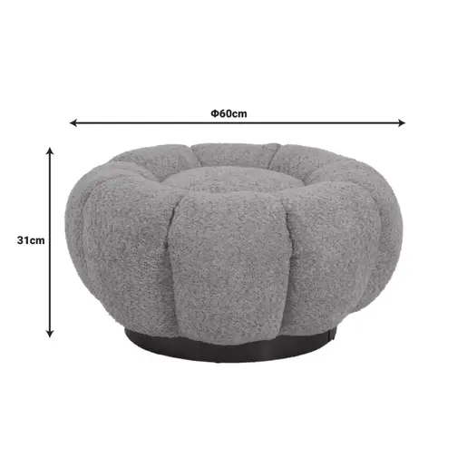 110-000088 Фотелја Nester светло зелена D60x31cm