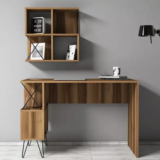 845HCT3830 Биро Extra 2 - Walnut