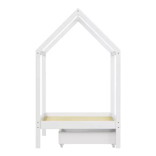 370-000005 Детски кревет Монтесори Мелани Бел 90x190cm