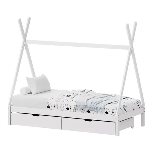 370-000019 Детски кревет Монтесори Лалито Бел 90x190cm