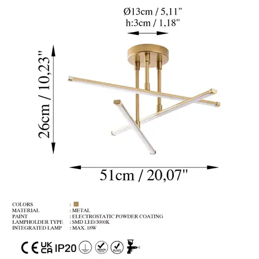 119FRS1542 Лустер Tycho gold