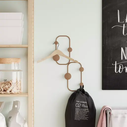 494PYT1162 Метална ѕидна закачалка Ladybug-C