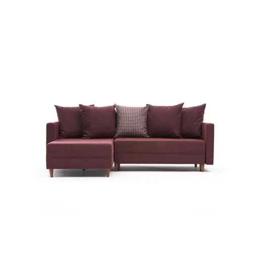 825BLC1723 Софа Aydam Left - Claret Red