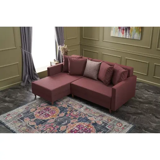 825BLC1723 Софа Aydam Left - Claret Red