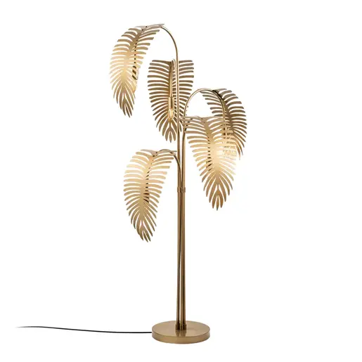 521SHN1537 Подна ламба Palm 13925 - Gold