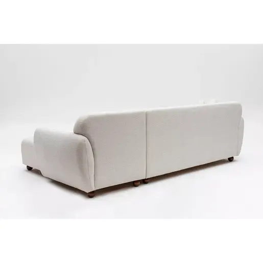 560ARE1197 Аголна гарнитура Eddy Corner Right (L3-CHL) - White