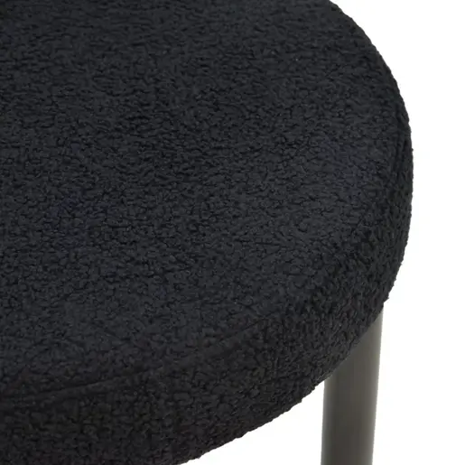 332-000015 Столица Fenza Црна 60x54x75cm