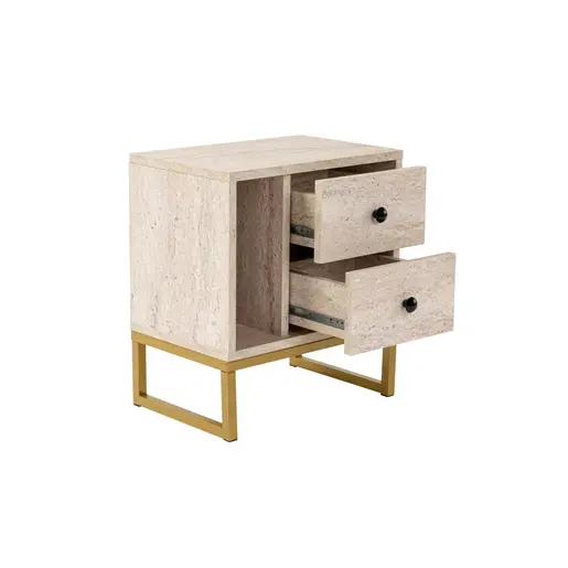 241NRD1410 Наткасна Glimmer - Travertine, Gold