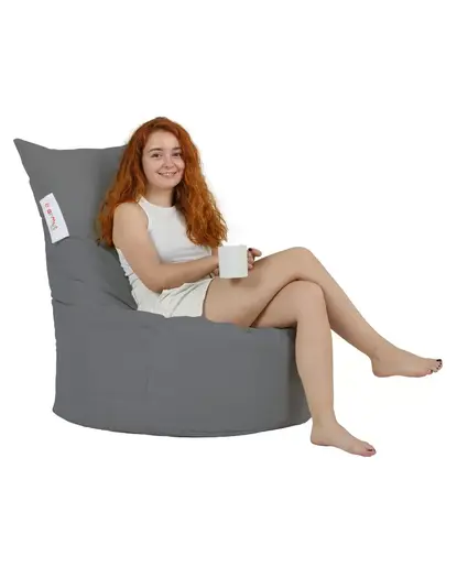 248FRN1339 Bean bag Crete сив