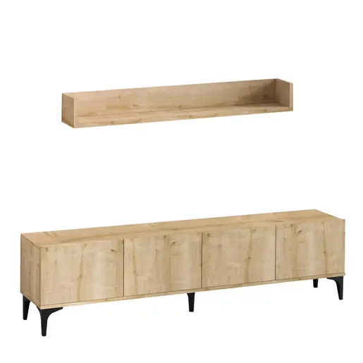 393MRD1124 Тв комода Primo - Sapphire Oak