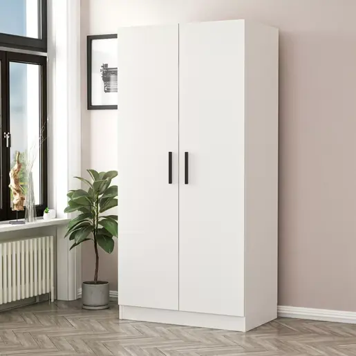 506MNR2138 Плакар Kale Chain White - 190