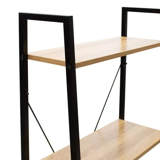 085-000001 Полица за книги Ramon 60x23x145,5cm