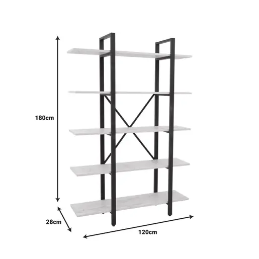 197-000304 Esthon библиотека бел мермер-златен метал