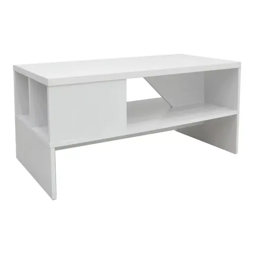 123-000241 Клуб маса Naya Coffee Table бела 93x46x43см