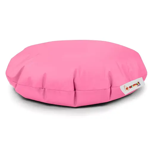 248FRN1291 Bean Bag Iyzi 100 Cushion Pouf - Pink