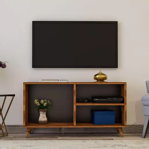 854KLN3013 Тв комода Zisino - Walnut