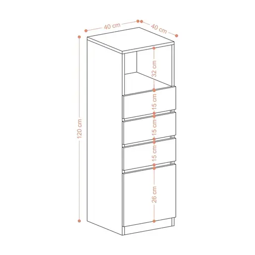 393MRD1412 Комода Ruby