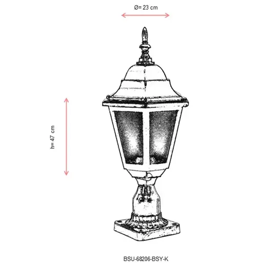 685AVN1351 Ѕидна ламба BSU-68206-BSY-K
