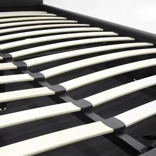 006-000017 Брачен кревет Roi black matte