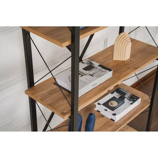 241NRD1332 Полица Elysian - Atlantic Pine, Black