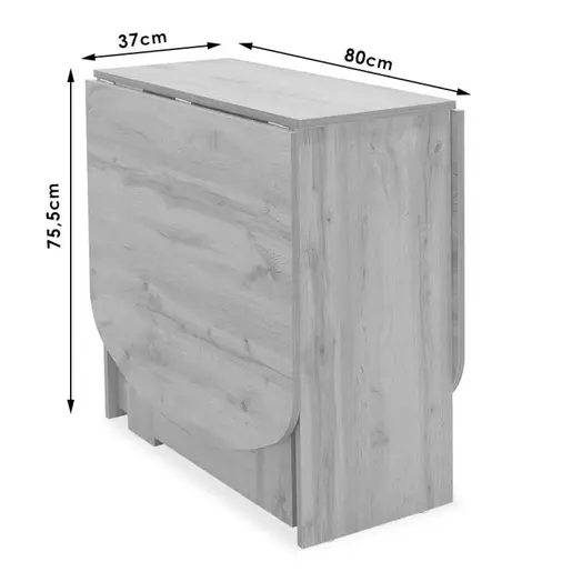 049-000058 Трпезариска маса Nadine sonoma