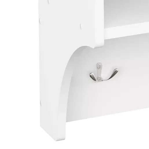 184-000126 Закачалка CROSTA во бела боја 80×28×40 cm