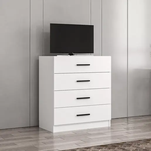 506MNR3437 Комода Kale TV - White