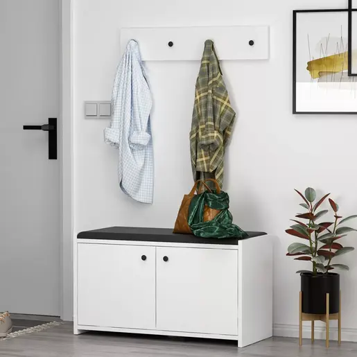 382NRC2101 Плакар за претсобје Zen - White