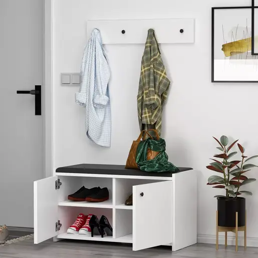 382NRC2101 Плакар за претсобје Zen - White