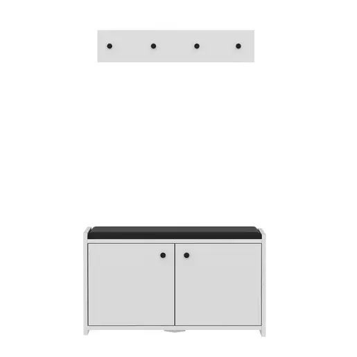 382NRC2101 Плакар за претсобје Zen - White