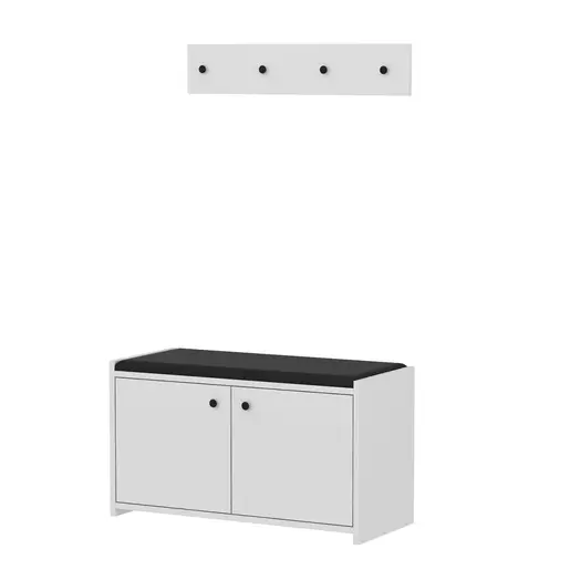 382NRC2101 Плакар за претсобје Zen - White