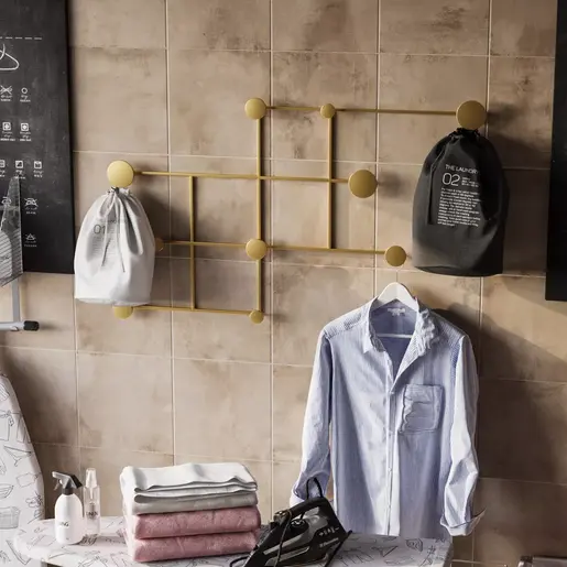 494PYT1131 Метална ѕидна закачалка Fatara-A