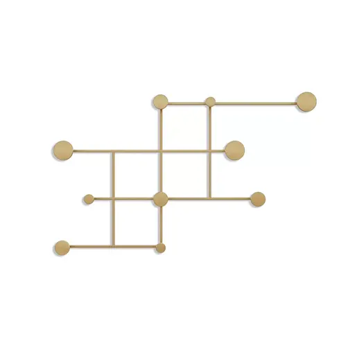 494PYT1131 Метална ѕидна закачалка Fatara-A