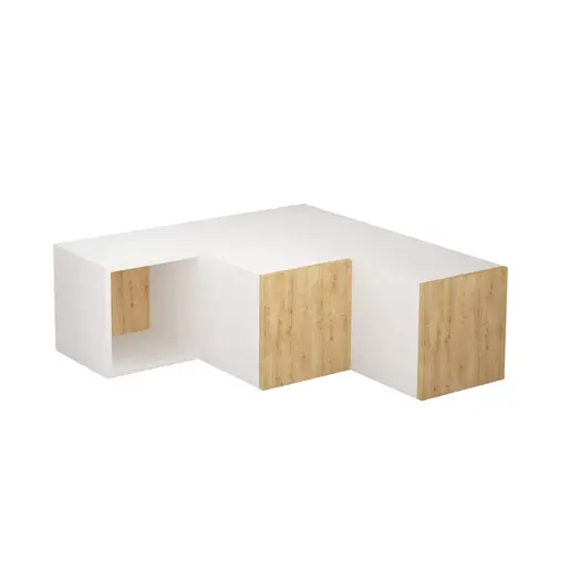 855DTE3052 Тв комода Compact - White, Oak