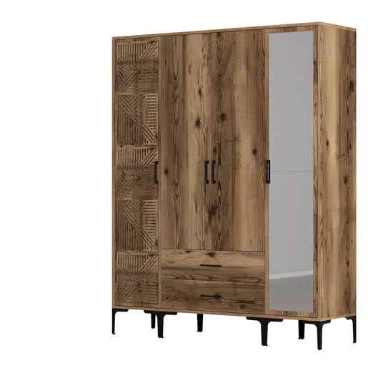 845HCT5467 Плакар Kumsal PTR - Walnut