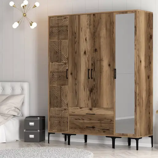 845HCT5467 Плакар Kumsal PTR - Walnut