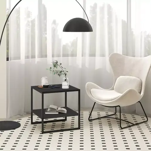 MK22-55-08 Клуб маса МЕТА Антрацит