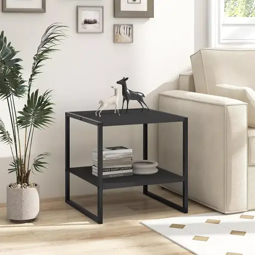 MK22-55-08 Клуб маса МЕТА Антрацит