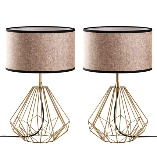 892OPV2215 Сет столни ламби (2 парчиња) Diamond - S-712 - Set