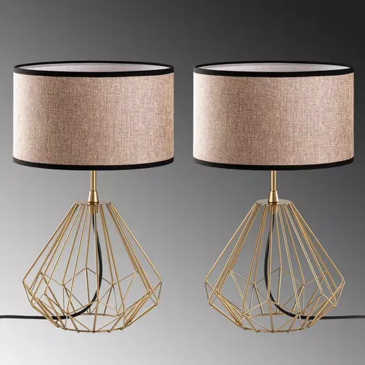 892OPV2215 Сет столни ламби (2 парчиња) Diamond - S-712 - Set