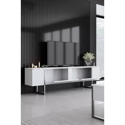 618BLY1251 Luxe - White, Silver