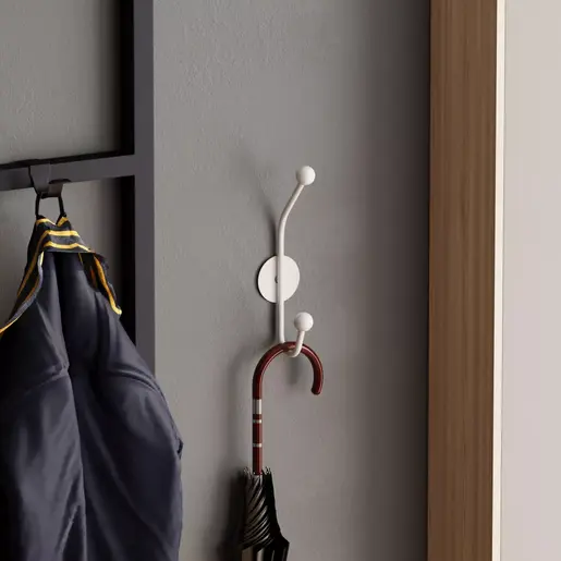 494PYT1169 Метална ѕидна закачалка Rhino-B